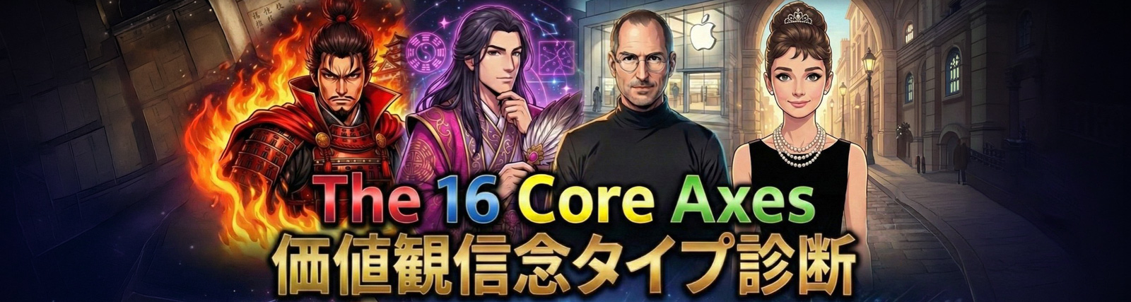The 16 Core Axes